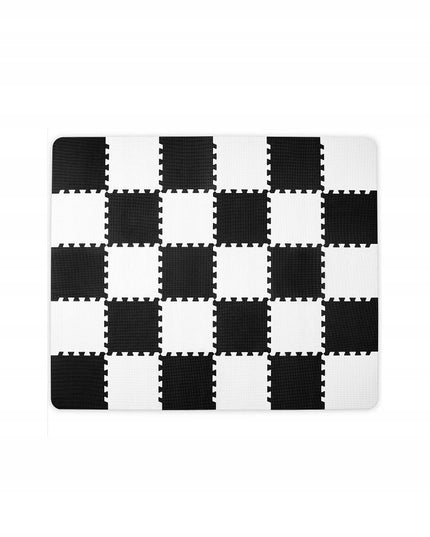 Edukacinis minkštas lengvas sulankstomas putplasčio kilimėlis-dėlionė LUNO Kinderkraft