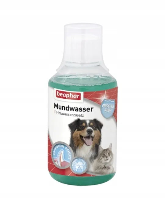 Beaphar Mundwasser burnos higienos skystis šunims ir katėms 250 ml