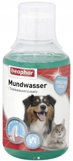 Beaphar Mundwasser burnos higienos skystis šunims ir katėms 250 ml