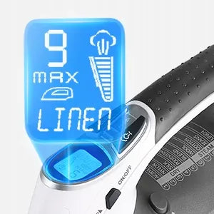 Beautural keraminis garinis lygintuvas su LCD ekranu, 2400 W