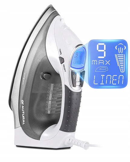 Beautural keraminis garinis lygintuvas su LCD ekranu, 2400 W