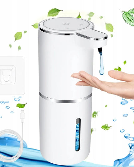 Bekontaktis automatinis muilo dozatorius 380 ml, USB-C, geliniam ir skystam muilui