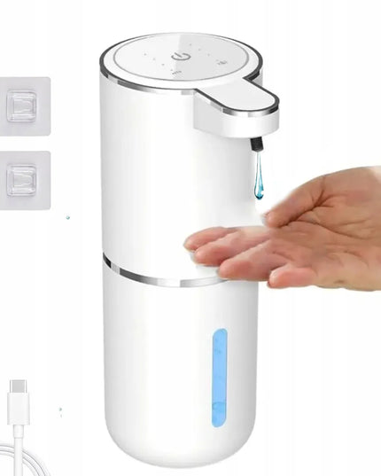 Bekontaktis automatinis muilo dozatorius 380 ml, USB-C, geliniam ir skystam muilui