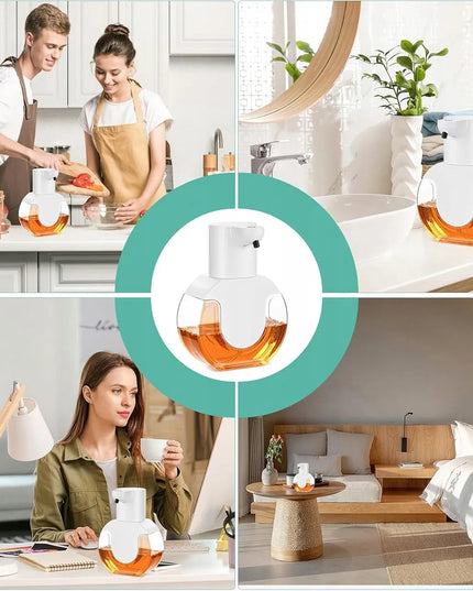 Bekontaktis automatinis muilo dozatorius 420 ml su jutikliu