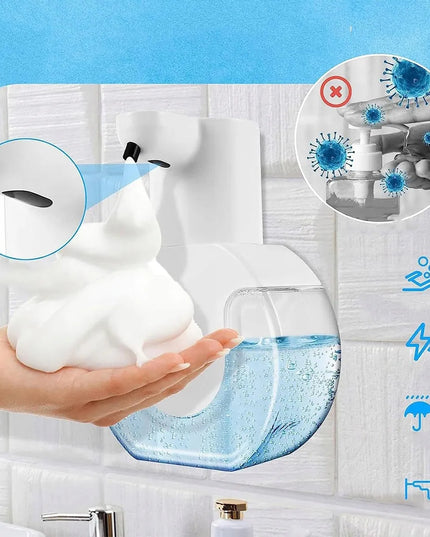 Bekontaktis automatinis muilo dozatorius 420 ml su jutikliu
