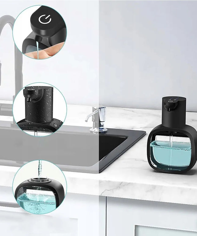 Bekontaktis muilo dozatorius, elektrinis automatinis muilo dozatorius