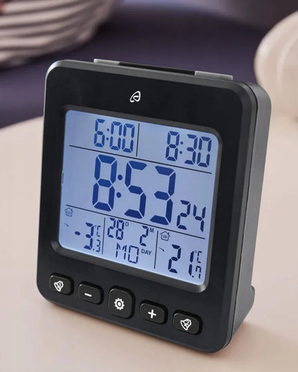 Belaidė Auriol oro stotelė su LCD ekranu