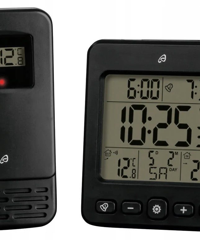 Belaidė Auriol oro stotelė su LCD ekranu