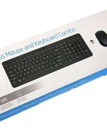 Belaidė klaviatūra ir pelė HP 330, juoda, pilno dydžio, 2V9E6AA