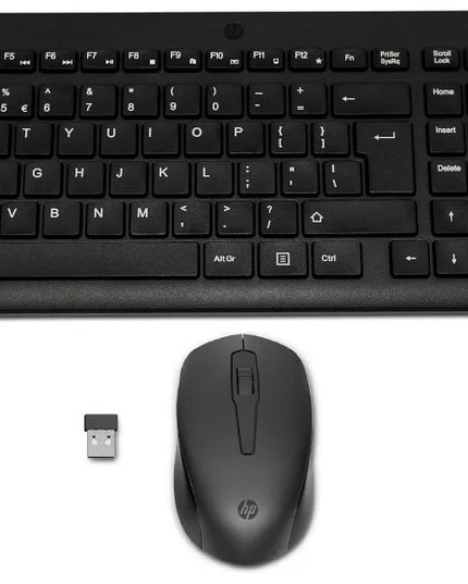 Belaidė klaviatūra ir pelė HP 330, juoda, pilno dydžio, 2V9E6AA