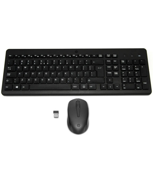 Belaidė klaviatūra ir pelė HP 330, juoda, pilno dydžio, 2V9E6AA