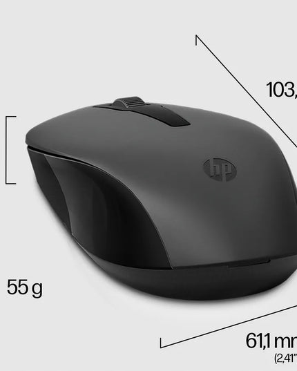 Belaidė klaviatūra ir pelė HP 330, juoda, pilno dydžio, 2V9E6AA
