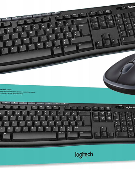 Belaidė klaviatūra ir pelė Logitech MK270