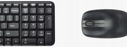 Belaidė klaviatūros ir pelės komplektas Logitech MK220 Wireless Combo