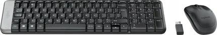 Belaidė klaviatūros ir pelės komplektas Logitech MK220 Wireless Combo