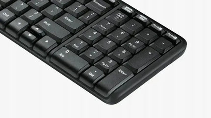 Belaidė klaviatūros ir pelės komplektas Logitech MK220 Wireless Combo