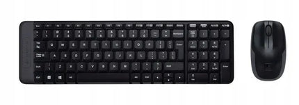 Belaidė klaviatūros ir pelės komplektas Logitech MK220 Wireless Combo