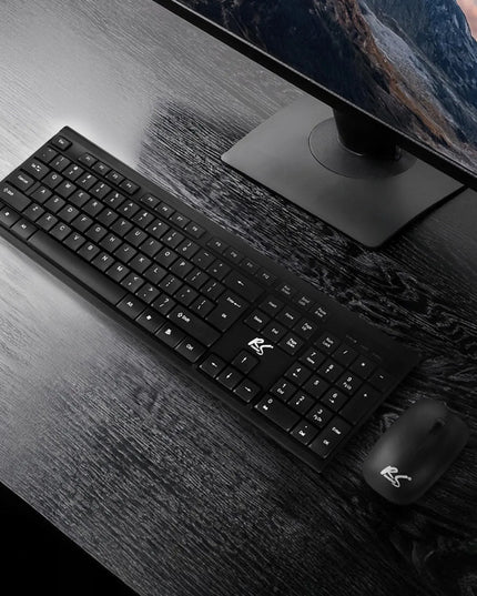 Belaidė klaviatūros ir pelės rinkinys NanoRS 1200 DPI