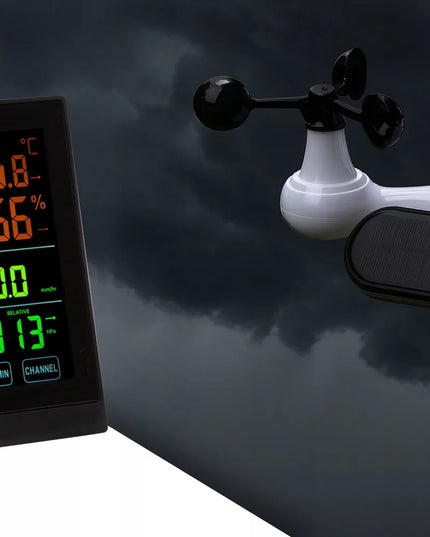 Belaidė meteorologinė stotelė BLOW WS301 7-in-1 su termometru, higrometru ir laikrodžiu