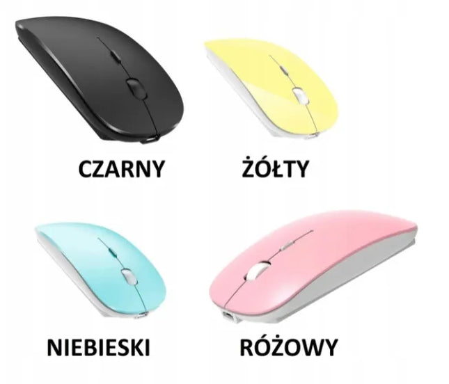 Belaidė optinė Bluetooth kompiuterinė pelė – tyli, su SilentTouch technologija