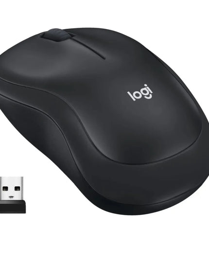 Belaidė optinė pelė Logitech M220 Silent, USB, juoda