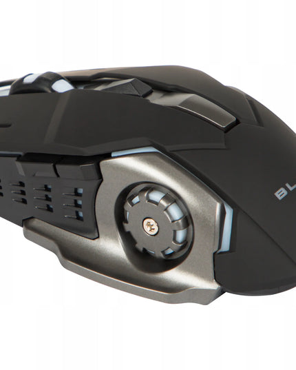 Belaidė optinė žaidimų pelė USB nešiojamam ir stacionariam kompiuteriui 2,4 GHz, juoda