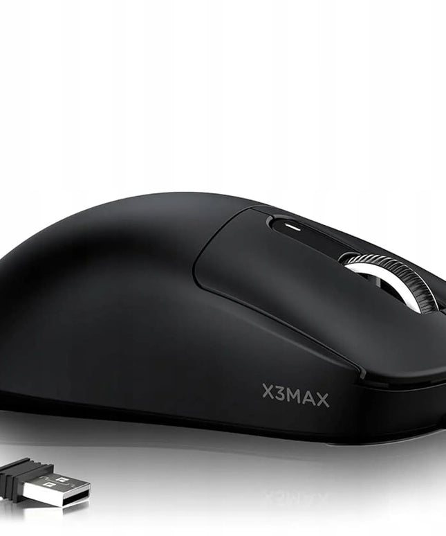 Belaidė pelė Attack Shark X3MAX Superlight 42kDPI PAW3950 Omron juoda