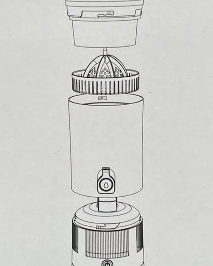 Belaidė USB citrusinių vaisių sulčiaspaudė SP-1471
