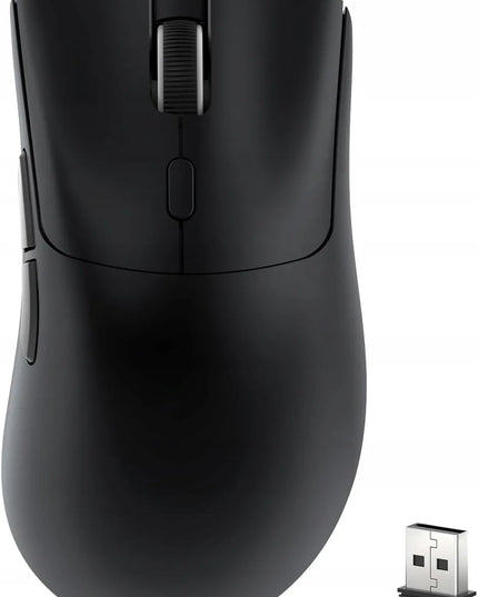 Belaidė žaidimų pelė Attack Shark R1 Tri-Mode, Juoda