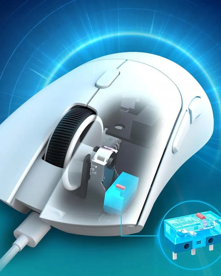 Belaidė žaidimų pelė Attack Shark R1 Tri-Mode