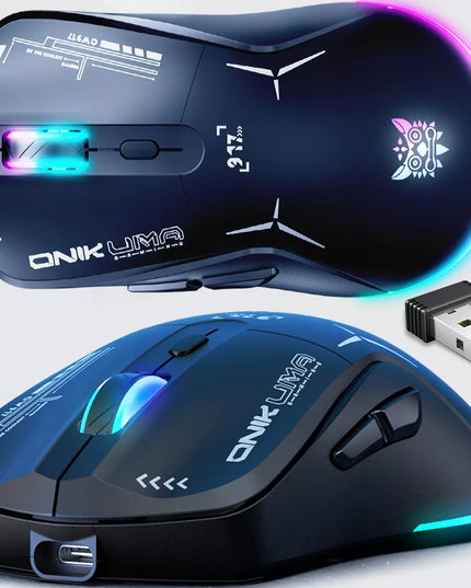 Belaidė žaidimų pelė ONIKUMA CW917 su RGB apšvietimu