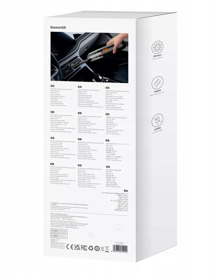 Belaidis automobilinis dulkių siurblys Baseus A2Pro 6000Pa 80W su antgaliais