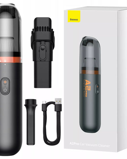 Belaidis automobilinis dulkių siurblys Baseus A2Pro 6000Pa 80W su antgaliais