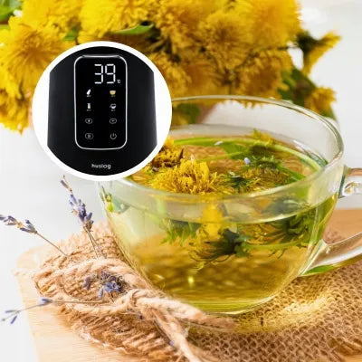 Belaidis elektrinis virdulys 2200W su jutikliniu skydeliu 1,7L, juodas, Huslog