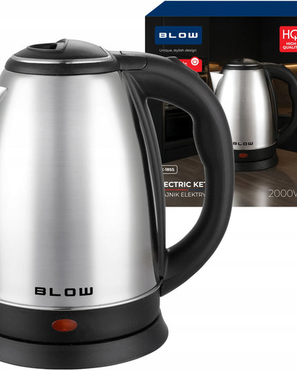 Belaidis elektrinis virdulys BLOW BK18SS 2000W 1.8L plieninis