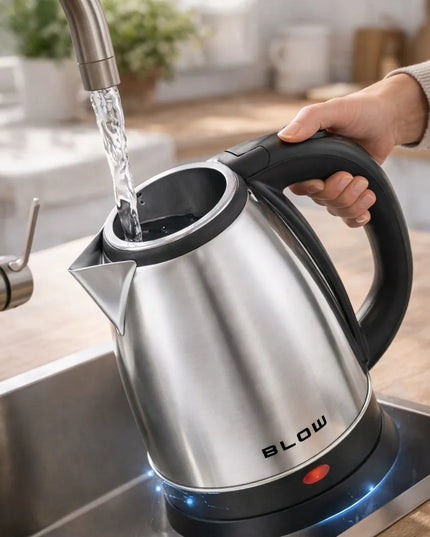 Belaidis elektrinis virdulys BLOW BK18SS 2000W 1.8L plieninis