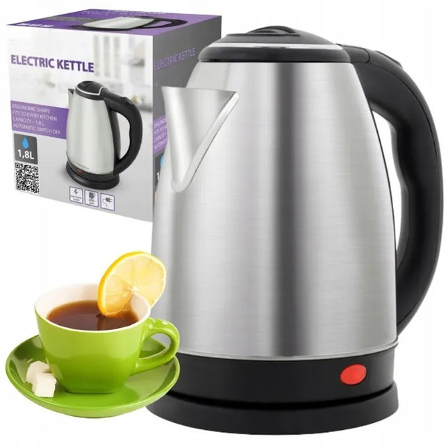 Belaidis elektrinis virdulys Elektromet INOX FY-2010A, 1,8 l, nerūdijantis plienas