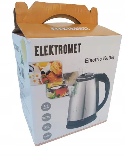 Belaidis elektrinis virdulys Elektromet INOX FY-2010A, 1,8 l, nerūdijantis plienas