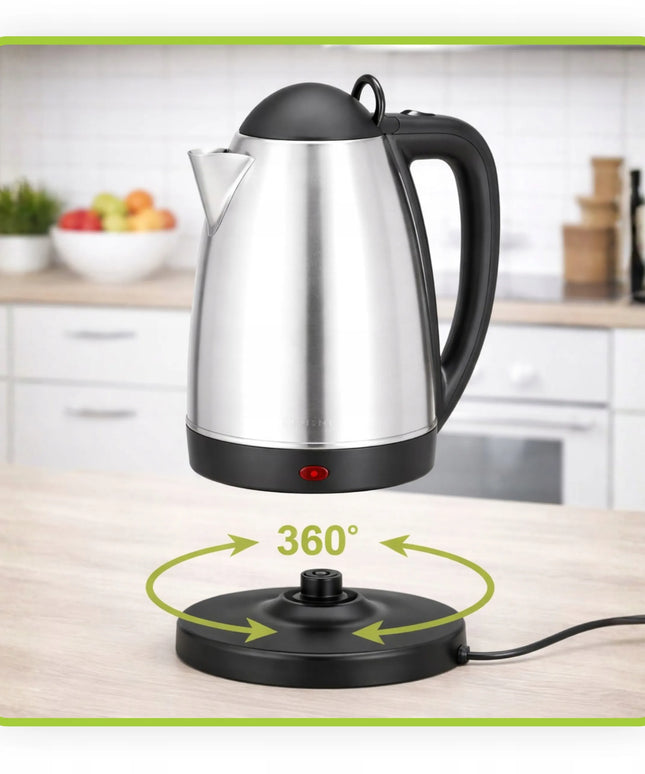 Belaidis elektrinis virdulys Hendi 2,5 l, 2150 W, sidabrinis/pilkas