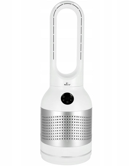 Belaidis grindinis koloninis ventiliatorius Mission Air AirLoop White 30W