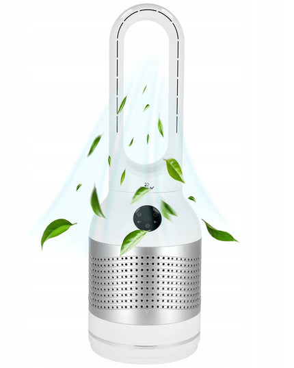Belaidis grindinis koloninis ventiliatorius Mission Air AirLoop White 30W
