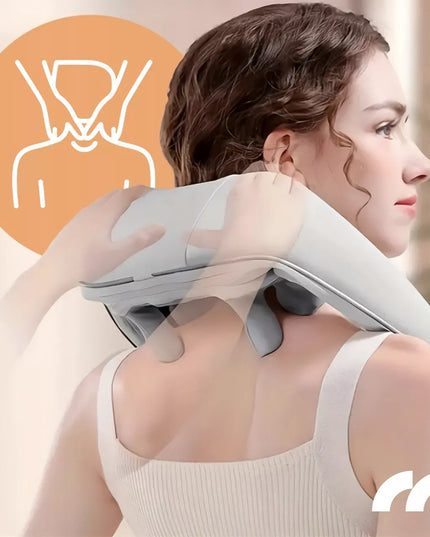 Belaidis kaklo, sprando ir nugaros masažuoklis Maltec PRO-Comfy25W Wireless Shiatsu