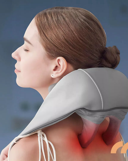 Belaidis kaklo, sprando ir nugaros masažuoklis Maltec PRO-Comfy25W Wireless Shiatsu