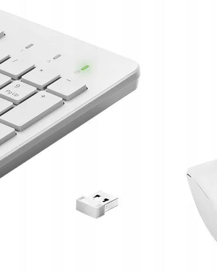 Belaidis klaviatūros ir pelės rinkinys HP 230 Wireless Combo, baltas, 3L1F0AA