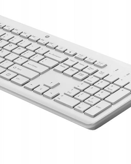Belaidis klaviatūros ir pelės rinkinys HP 230 Wireless Combo, baltas, 3L1F0AA