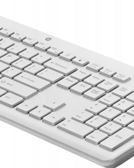 Belaidis klaviatūros ir pelės rinkinys HP 230 Wireless Combo, baltas, 3L1F0AA