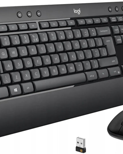 Belaidis klaviatūros ir pelės rinkinys Logitech MK540 Advanced QWERTY US