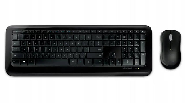 Belaidis klaviatūros ir pelės rinkinys Microsoft Wireless Desktop 850
