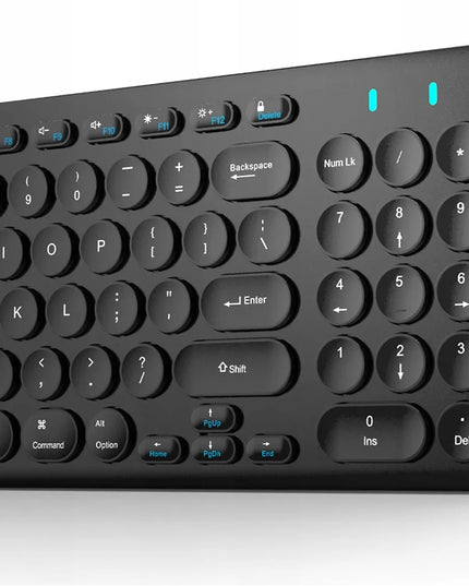 Belaidis klaviatūros ir pelės rinkinys Triadyn DAPHNIS Bluetooth RGB SLIM