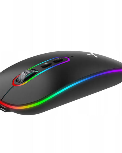 Belaidis klaviatūros ir pelės rinkinys Triadyn DAPHNIS Bluetooth RGB SLIM